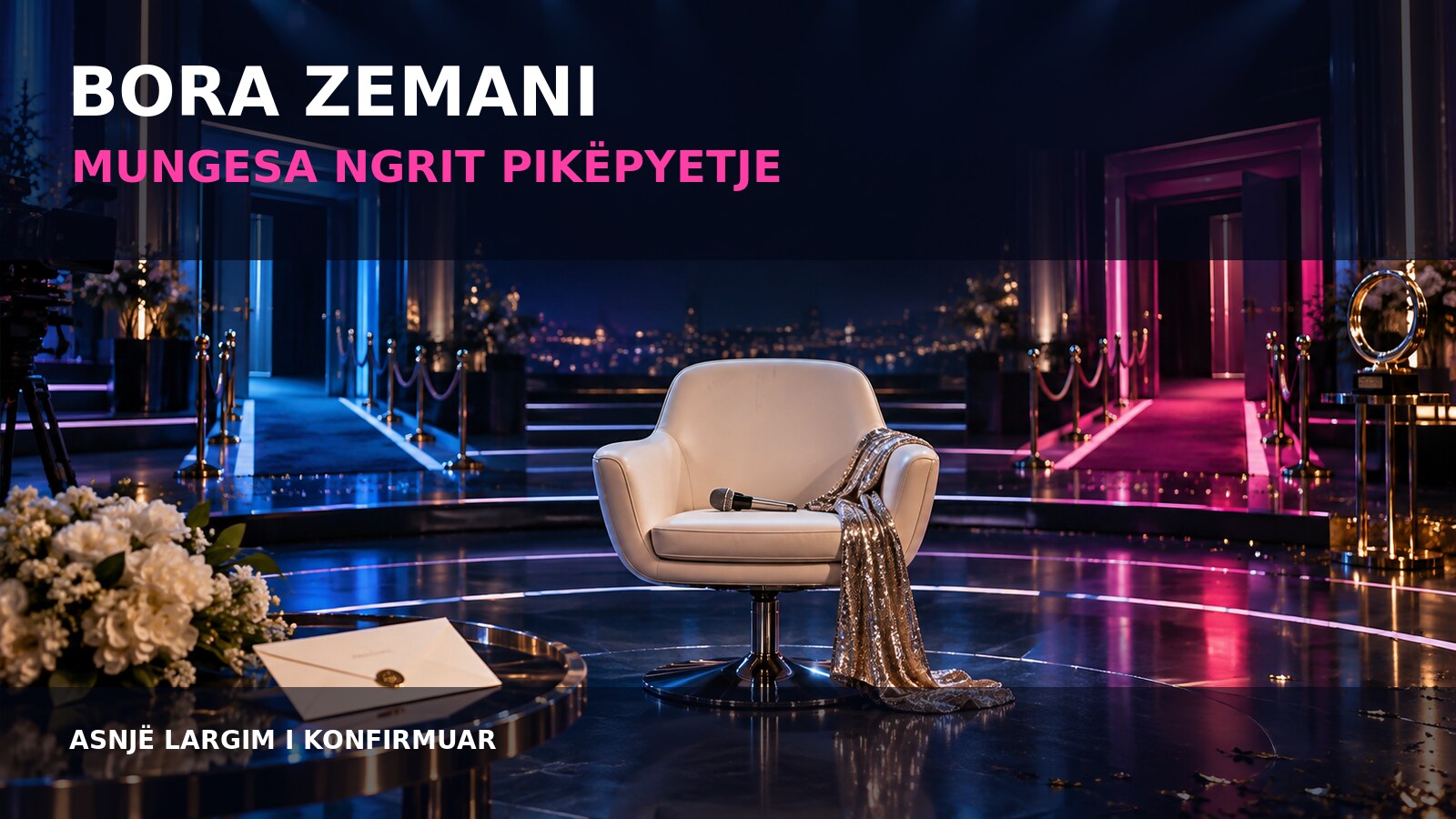 MUNGESA E BORA ZEMANIT NGRIT PIKËPYETJE—por as largimi, as televizioni i ri nuk konfirmohen