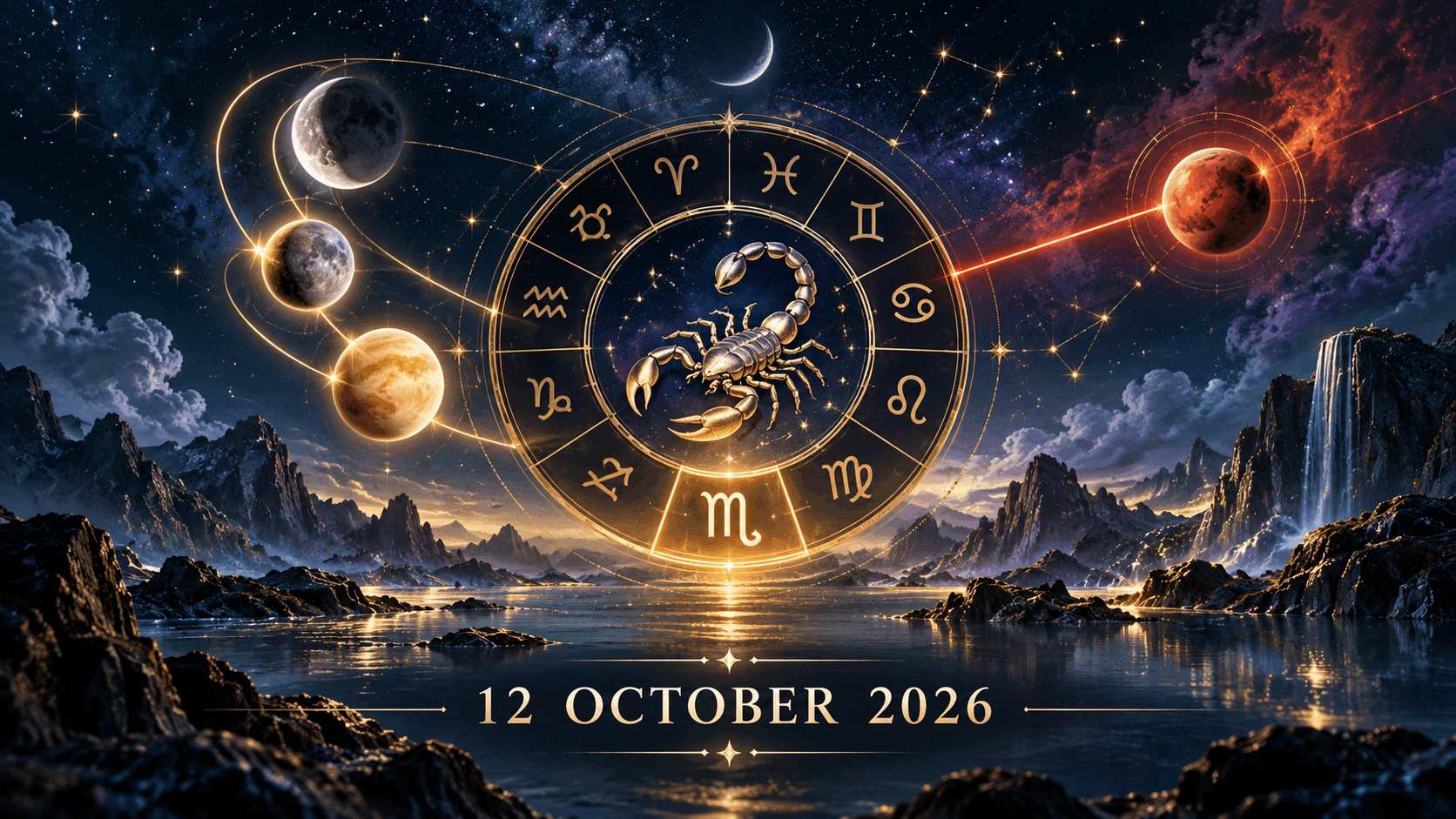 OCTOBER 12 HOROSCOPE: Moon, Venus and Mercury converge—all 12 signs face a truth that cannot stay unresolved