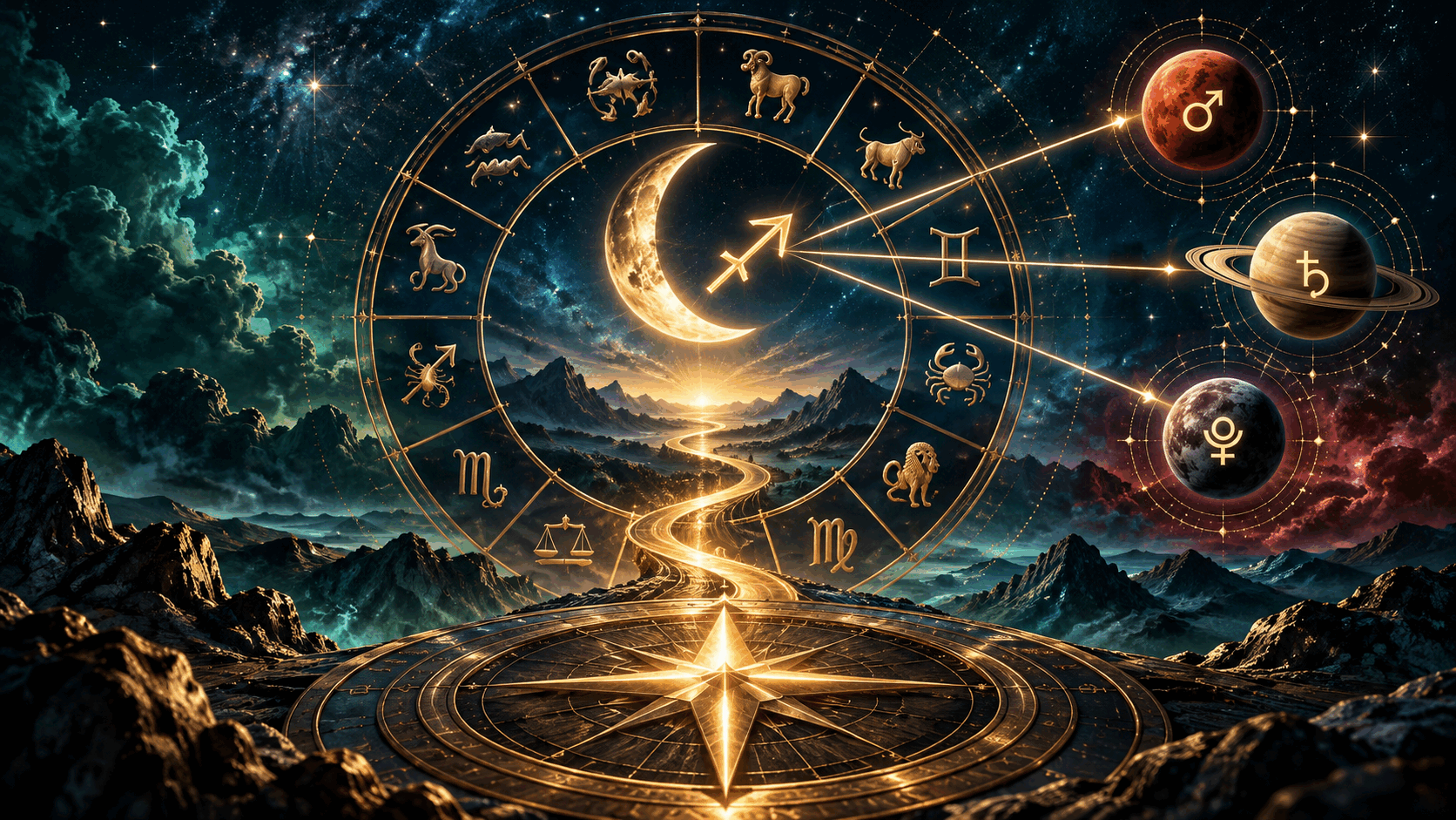 OCTOBER 14 HOROSCOPE: Sagittarius Moon opens the road—the decision asking courage from all 12 signs