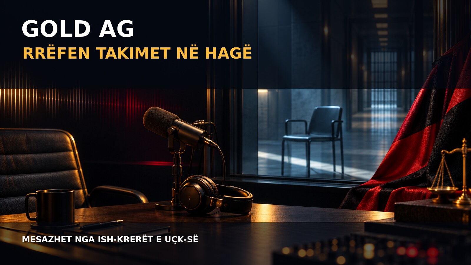 GOLD AG RRËFEN TAKIMET NË HAGË—mesazhet që thotë se mori nga ish-krerët e UÇK-së