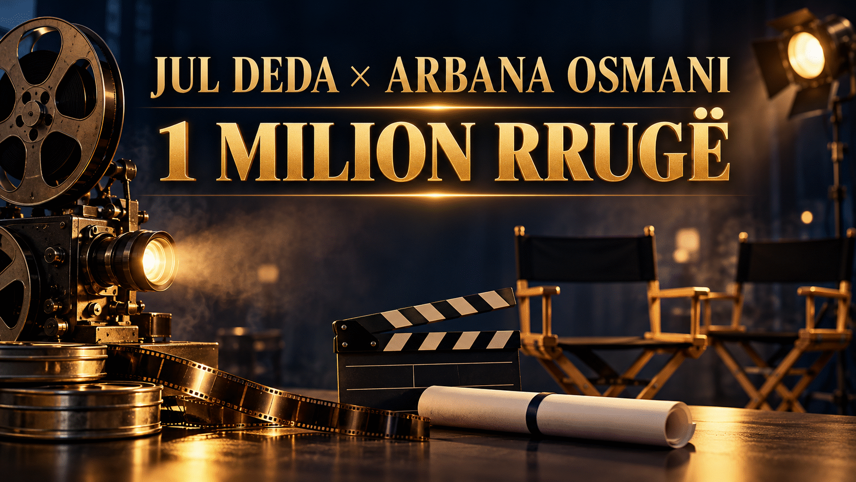 JUL DEDA JOINS “1 MILION RRUGË”—Arbana Osmani takes a new role behind the camera