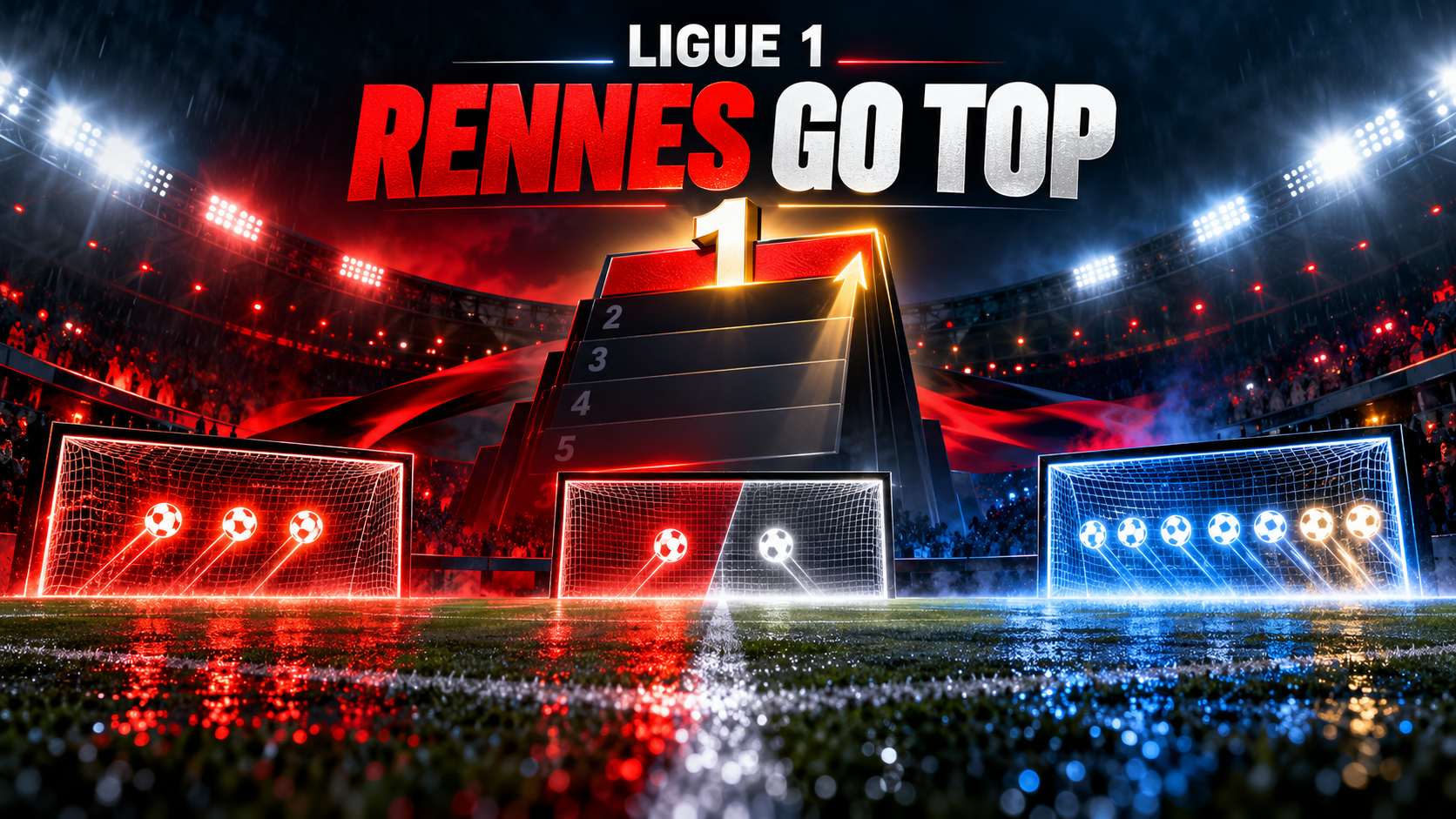 ZYRTARE: RENNES MERR KREUN E LIGUE 1—Marseille fiton thrillerin me 7 gola, Monaco e Lille ndalen