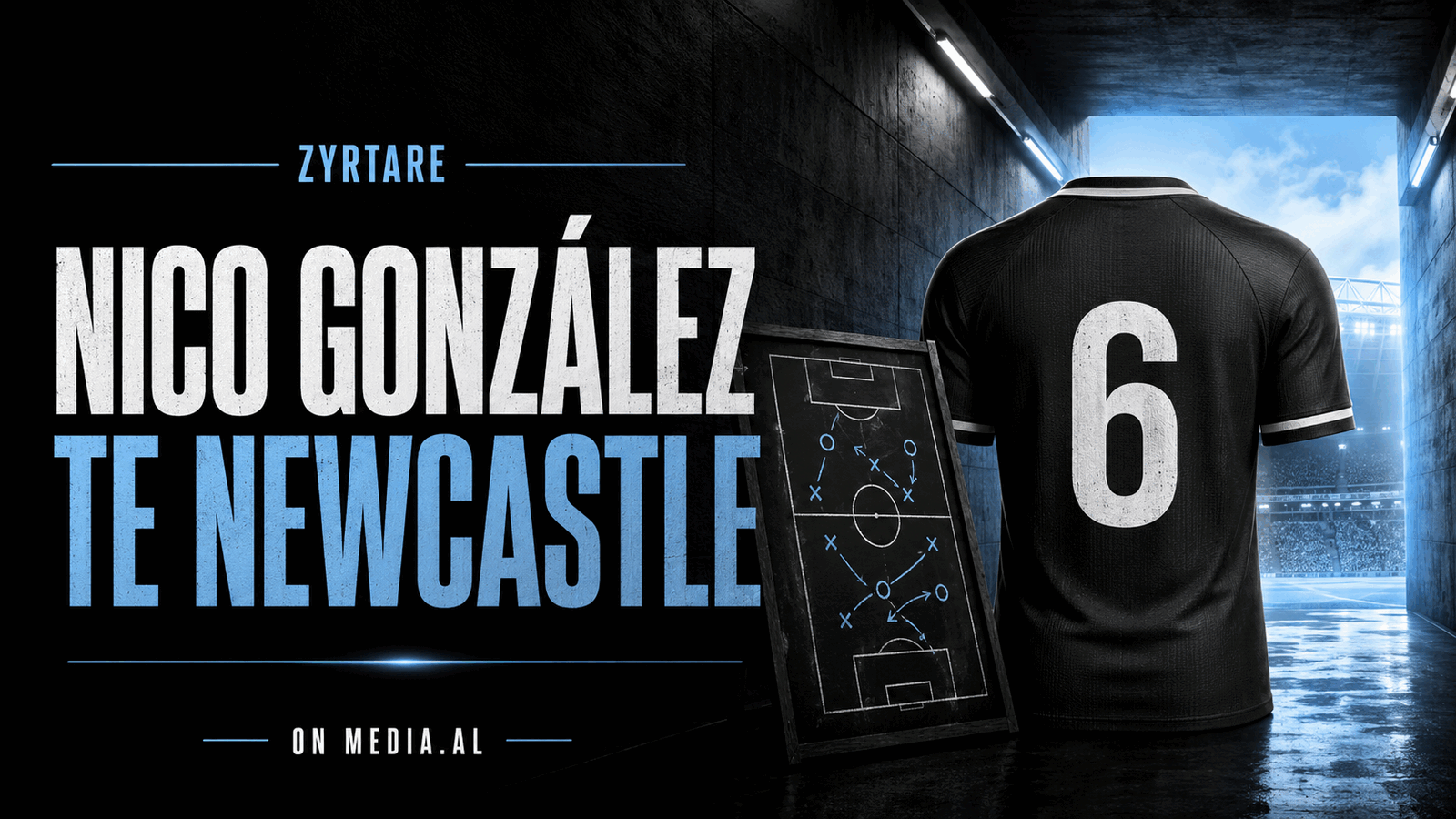 OFFICIAL: NICO GONZÁLEZ LANDS AT NEWCASTLE—number six and a long-term deal