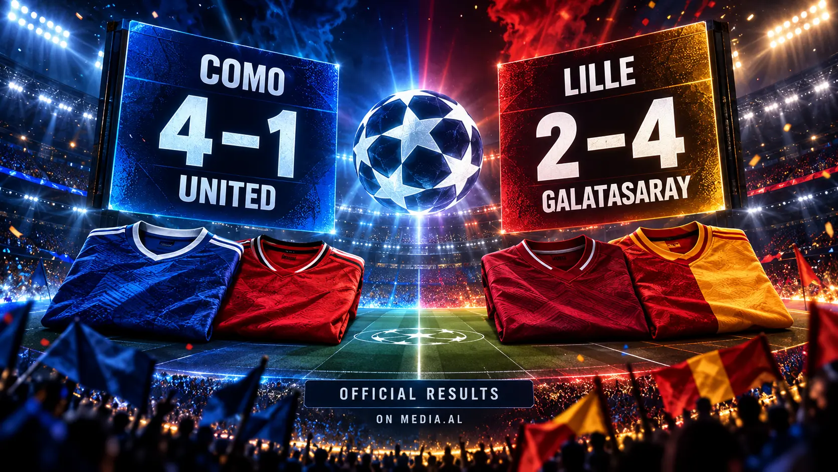 OFFICIAL: COMO CRUSH UNITED 4–1—Galatasaray hit four in Lille thriller