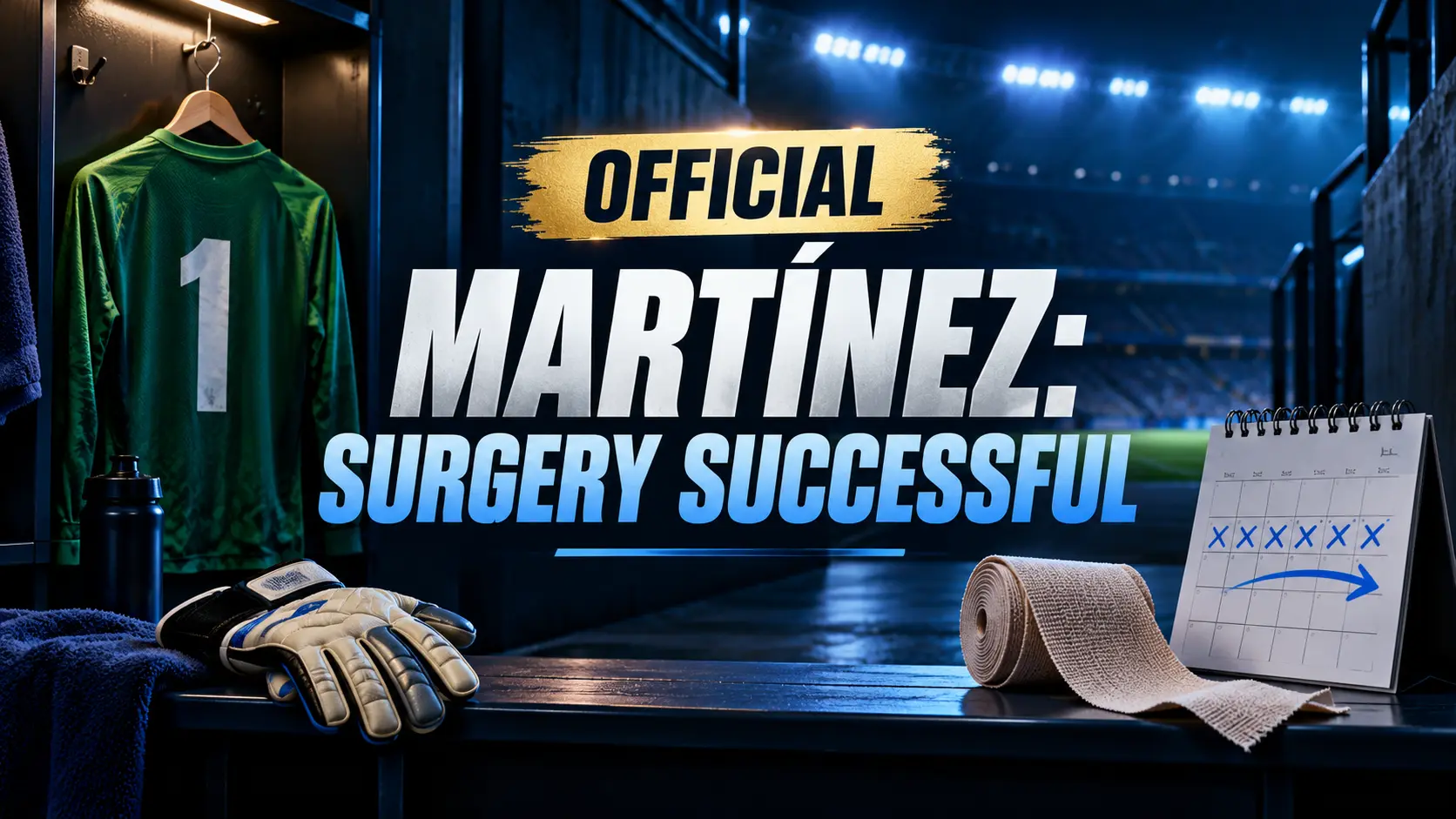 OFFICIAL: MARTÍNEZ SURGERY SUCCESSFUL—Chelsea goalkeeper set to miss several weeks