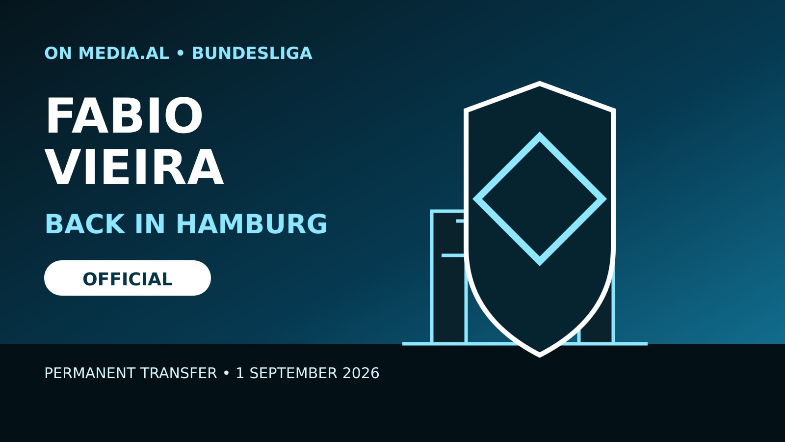 OFFICIAL: FABIO VIEIRA RETURNS TO HAMBURG—this time on permanent deal