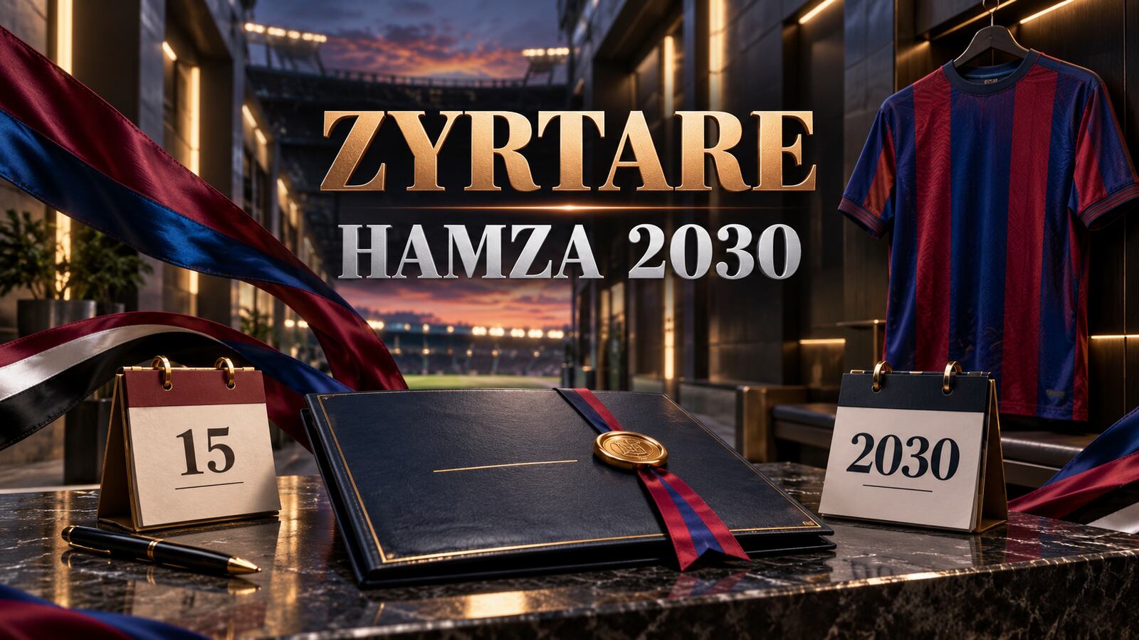 OFFICIAL: BARCELONA REACH HAMZA AGREEMENT—new contract runs to 2030