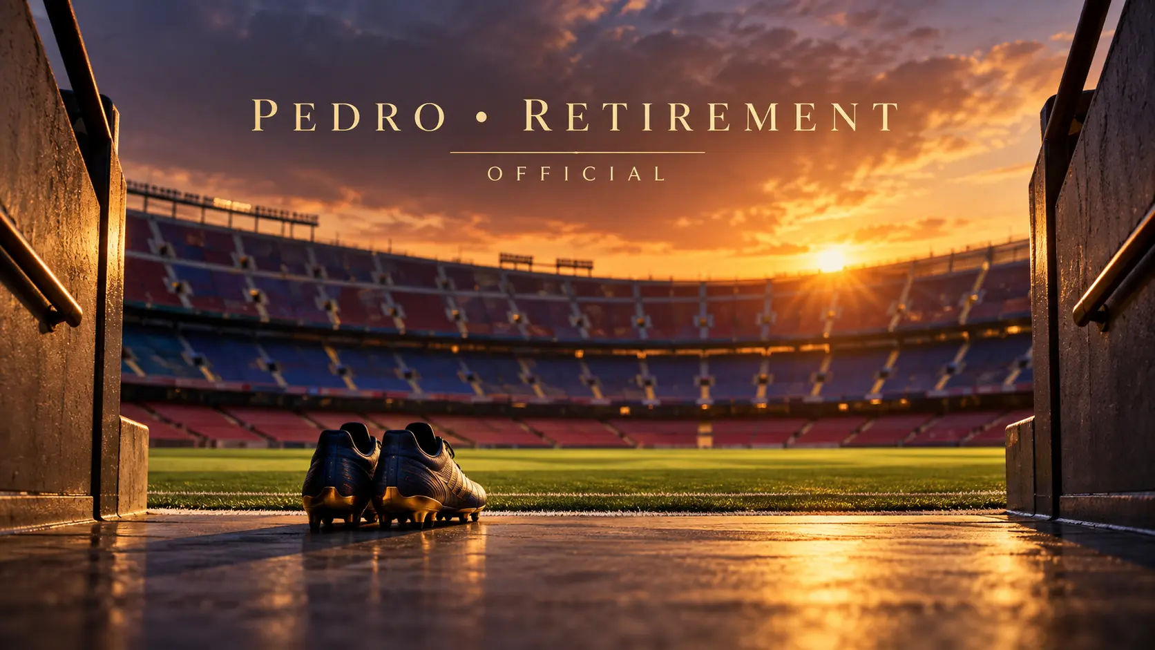 OFFICIAL: PEDRO ENDS HIS CAREER—World Cup winner retires at 39