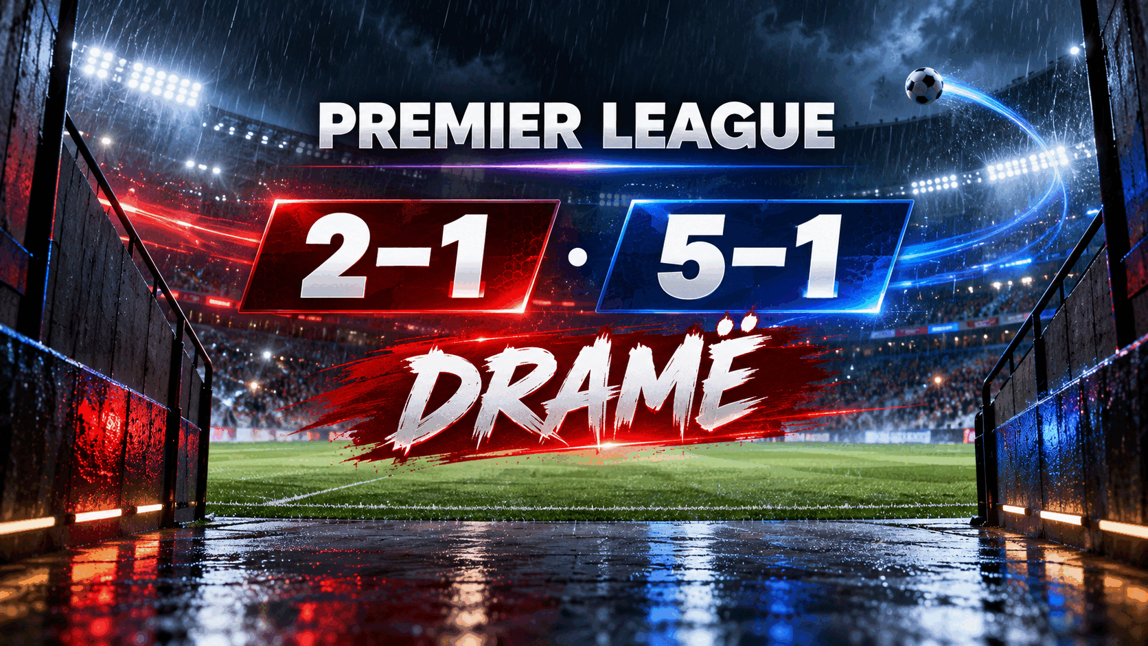 OFFICIAL: ARSENAL FIGHT BACK, CHELSEA EXPLODE 5–1—Premier League returns in chaos