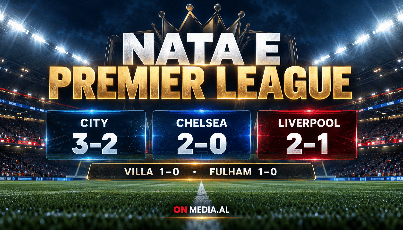 OFFICIAL: CITY MAKE IT 7 FROM 7, CHELSEA AND LIVERPOOL STRIKE—12-goal Premier League Saturday