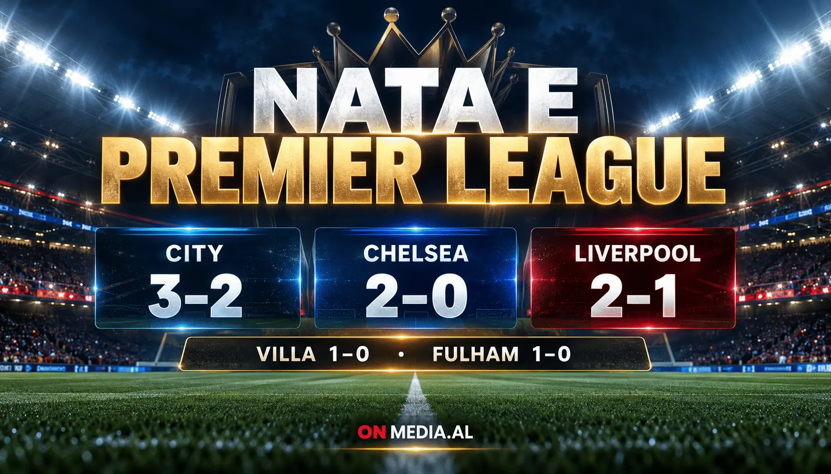 OFFICIAL: CITY MAKE IT 7 FROM 7, CHELSEA AND LIVERPOOL STRIKE—12-goal Premier League Saturday