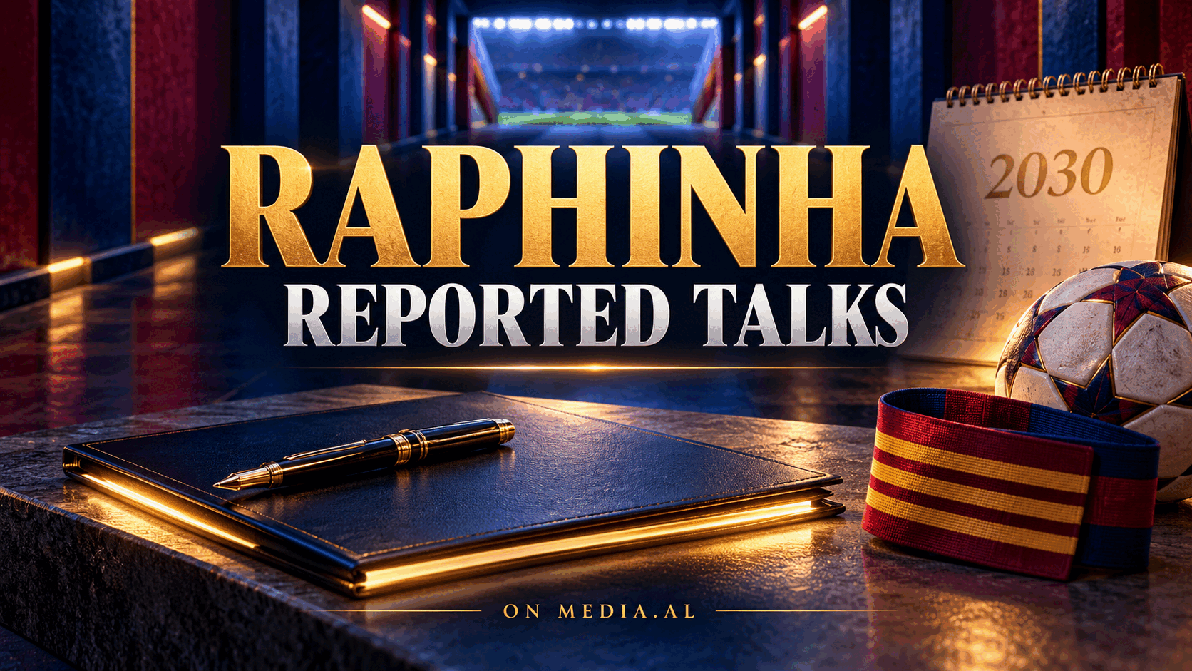 REPORTED TALKS: RAPHINHA HEADING TO 2030—deal reported, Barça confirmation pending