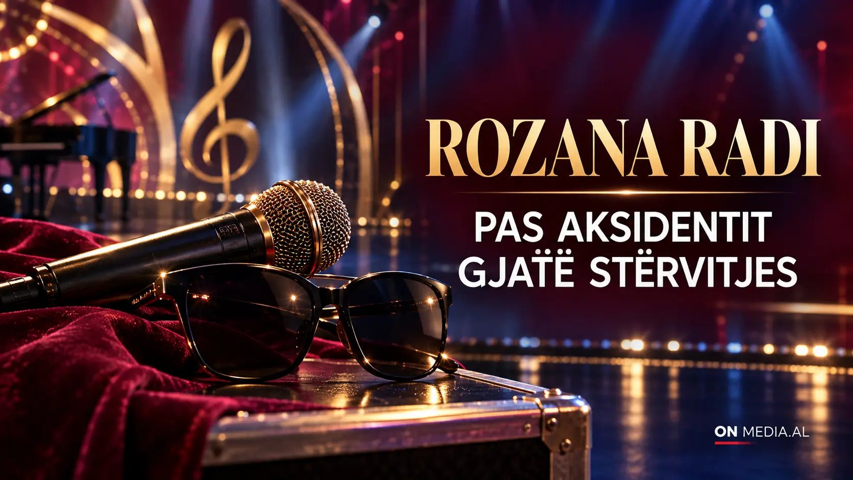 Rozana Radi breaks silence after accident—and says Kënga Magjike goes on