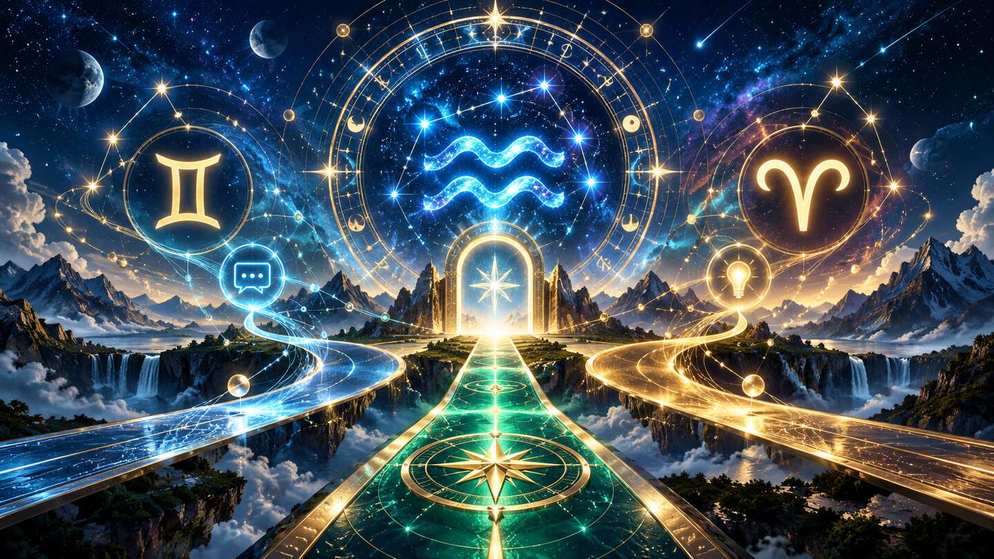 OCTOBER 17–19: A NEW SIGNAL CHANGES THE PLAN—Aquarius, Gemini and Aries get the push they needed