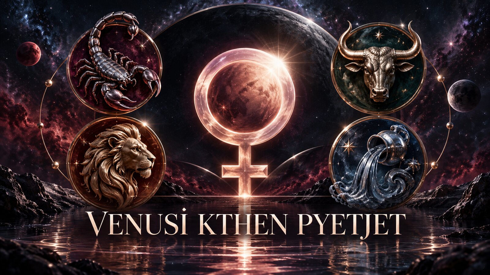 PARA SE VENUSI TË KTHEHET PRAPA, 28 SHTATOR–3 TETOR—Akrepi, Demi, Luani dhe Ujori rishikojnë çfarë duan në dashuri
